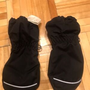 Kuling Cozy Black Kids Mittens